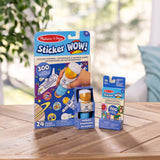 Sticker WOW!™ Astronaut Bundle: Activity Pad & Sticker Stamper + Mini Activity Pad and 200 Refill Stickers T4