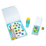 Sticker WOW!™ Bulldozer Bundle: Activity Pad & Sticker Stamper + Mini Activity Pad and 200 Refill Stickers L1