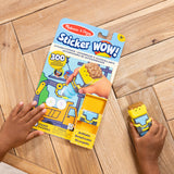 Sticker WOW!™ Bulldozer Bundle: Activity Pad & Sticker Stamper + Mini Activity Pad and 200 Refill Stickers L1