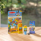 Sticker WOW!™ Bulldozer Bundle: Activity Pad & Sticker Stamper + Mini Activity Pad and 200 Refill Stickers L1