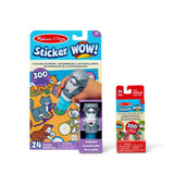 Sticker WOW!™ Cat Bundle: Activity Pad & Sticker Stamper + Mini Activity Pad and 200 Refill Stickers U1