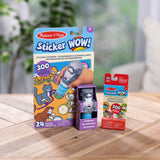 Sticker WOW!™ Cat Bundle: Activity Pad & Sticker Stamper + Mini Activity Pad and 200 Refill Stickers U1