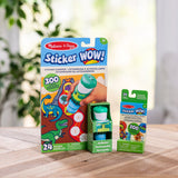 Sticker WOW!™ Dinosaur Bundle: Activity Pad & Sticker Stamper + Mini Activity Pad and 200 Refill Stickers T3