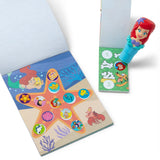 Sticker WOW!™ Disney Ariel Bundle: Activity Pad & Sticker Stamper + Mini Activity Pad and 200 Refill Stickers O5