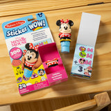 Sticker WOW!™ Disney Minnie Mouse Bundle: Activity Pad & Sticker Stamper + Mini Activity Pad and 200 Refill Stickers G6