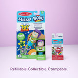 Sticker WOW!™ Disney Toy Story Buzz Lightyear Bundle: Activity Pad & Sticker Stamper + Mini Activity Pad and 200 Refill Stickers B7