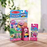 Sticker WOW!™ Ice Cream Bundle: Activity Pad & Sticker Stamper + Mini Activity Pad and 200 Refill Stickers G3