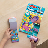 Sticker WOW!™ Purple Unicorn Bundle: Activity Pad & Sticker Stamper + Mini Activity Pad and 200 Refill Stickers O0