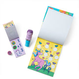 Sticker WOW!™ Purple Unicorn Bundle: Activity Pad & Sticker Stamper + Mini Activity Pad and 200 Refill Stickers O0