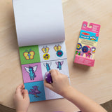 Sticker WOW!™ Purple Unicorn Bundle: Activity Pad & Sticker Stamper + Mini Activity Pad and 200 Refill Stickers O0