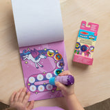 Sticker WOW!™ Purple Unicorn Bundle: Activity Pad & Sticker Stamper + Mini Activity Pad and 200 Refill Stickers O0
