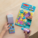 Sticker WOW!™ Purple Unicorn Bundle: Activity Pad & Sticker Stamper + Mini Activity Pad and 200 Refill Stickers O0