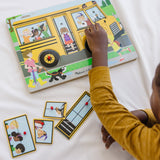 The Wheels on the Bus Song Puzzle - 6 Pieces K9
