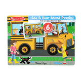 The Wheels on the Bus Song Puzzle - 6 Pieces K9