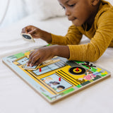 The Wheels on the Bus Song Puzzle - 6 Pieces K9