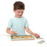 The Wheels on the Bus Song Puzzle - 6 Pieces K9