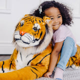 Tiger Lifelike Plush Stuffed Animal N4