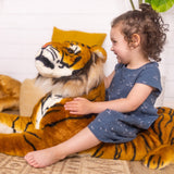 Tiger Lifelike Plush Stuffed Animal N4