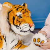 Tiger Lifelike Plush Stuffed Animal T7