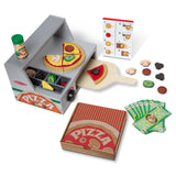 Top & Bake Pizza Counter - Wooden Play Food R8