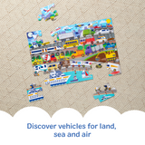 Traffic Jam Floor Puzzle - 24 Pieces M0