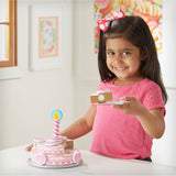 Triple-Layer Party Cake - Wooden Play Food N2