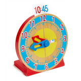 Turn & Tell Wooden Clock J4