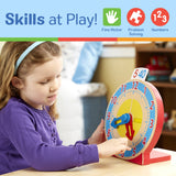 Turn & Tell Wooden Clock J4