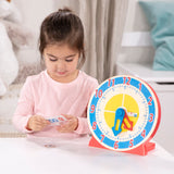 Turn & Tell Wooden Clock J4