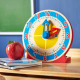 Turn & Tell Wooden Clock J4