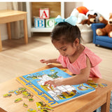 U.S.A. Map Wooden Puzzle E0