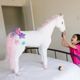 Unicorn Lifelike Plush Stuffed Animal F9