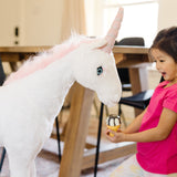 Unicorn Lifelike Plush Stuffed Animal F9