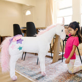 Unicorn Lifelike Plush Stuffed Animal F9