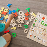 Upper & Lower Case Alphabet Puzzle J6