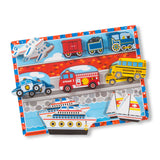 Vehicles Chunky Puzzle - 9 Pieces J1