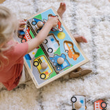 Vehicles Jumbo Knob Puzzle - 8 pieces K9