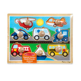 Vehicles Jumbo Knob Puzzle - 8 pieces K9
