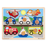 Vehicles Jumbo Knob Puzzle - 8 pieces K9