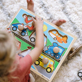 Vehicles Jumbo Knob Puzzle - 8 pieces K9