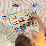 Vehicles Sound Puzzle - 8 Pieces O0