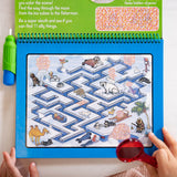 Water Wow! Animal Antics Deluxe Water-Reveal Pad - On the Go Travel Activity K3
