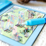Water Wow! Deluxe Water-Reveal Pad - Around Town R9