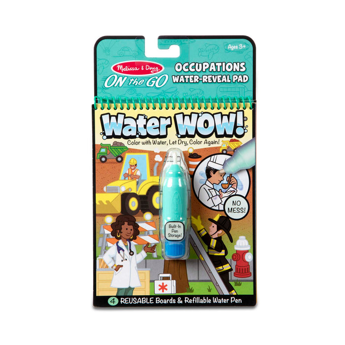 Water Wow! Occupations - Water Reveal Pad On the Go Travel Activity S3