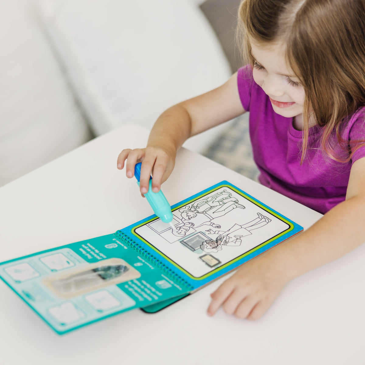 Water Wow! Occupations - Water Reveal Pad On the Go Travel Activity S3