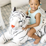 White Tiger Giant Stuffed Animal B3