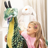 Winged Dragon Lifelike Plush Stuffed Animal U0