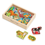 Wooden Animal Magnets H9