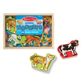 Wooden Animal Magnets H9