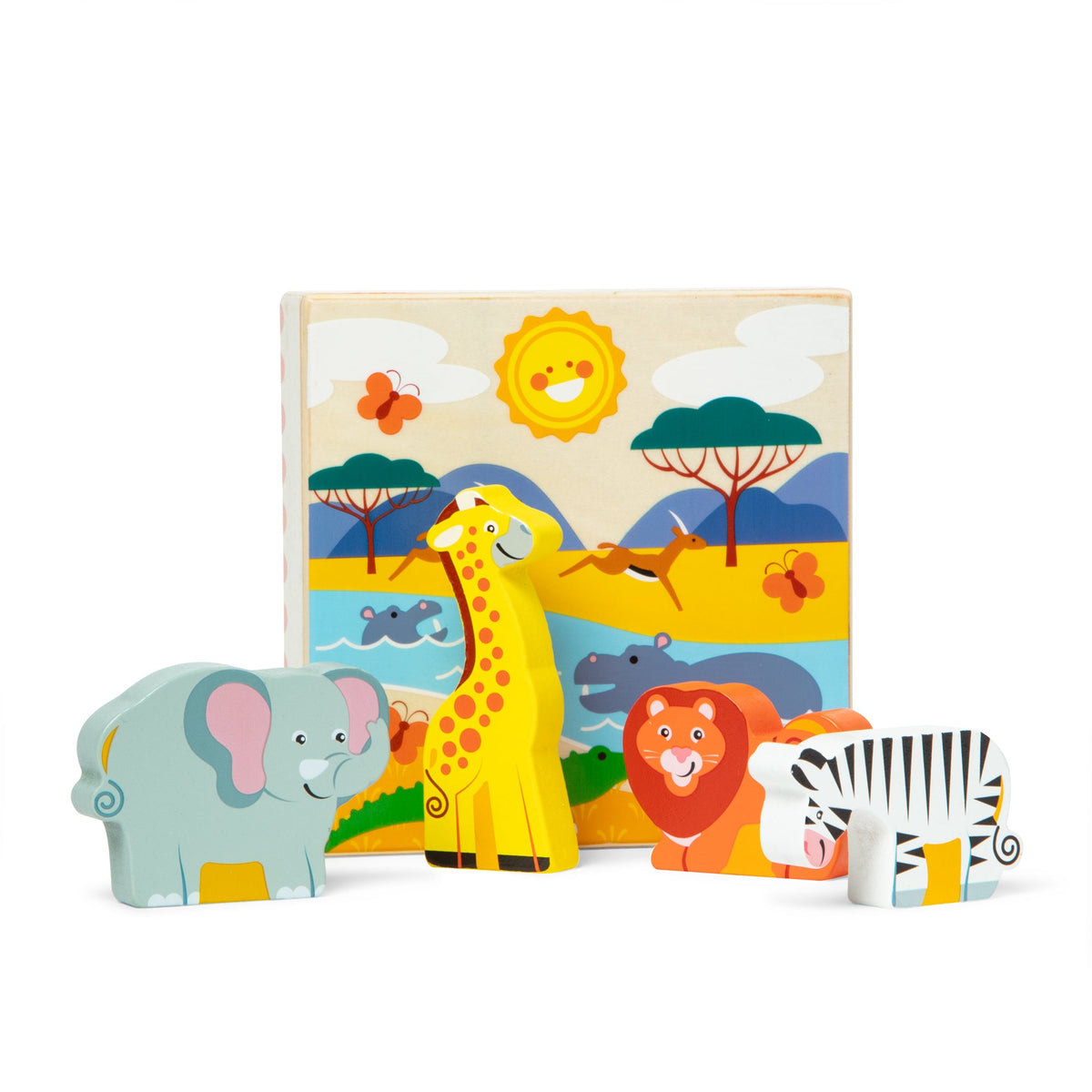 Wooden Animal Matching - Safari G4